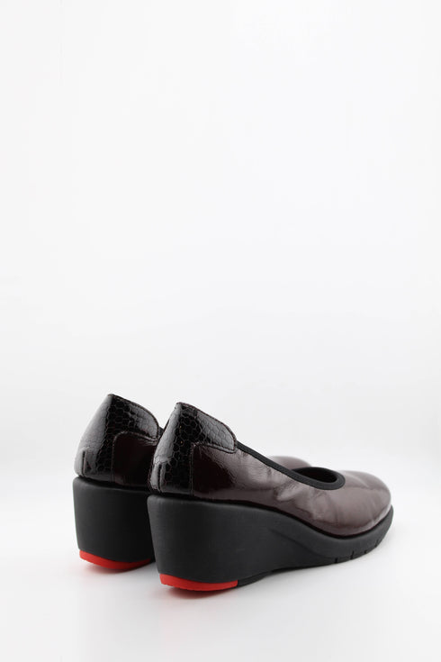 DFC Relax Wedge Heel Slip-On Loafers